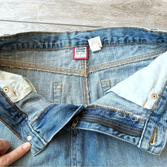 Vintage Old Navy Y2K Denim A  Line Midi Skirt - Picture 7 of 11